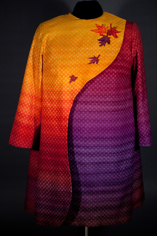 "Autumn Splendor", wool and silk, 2011.
