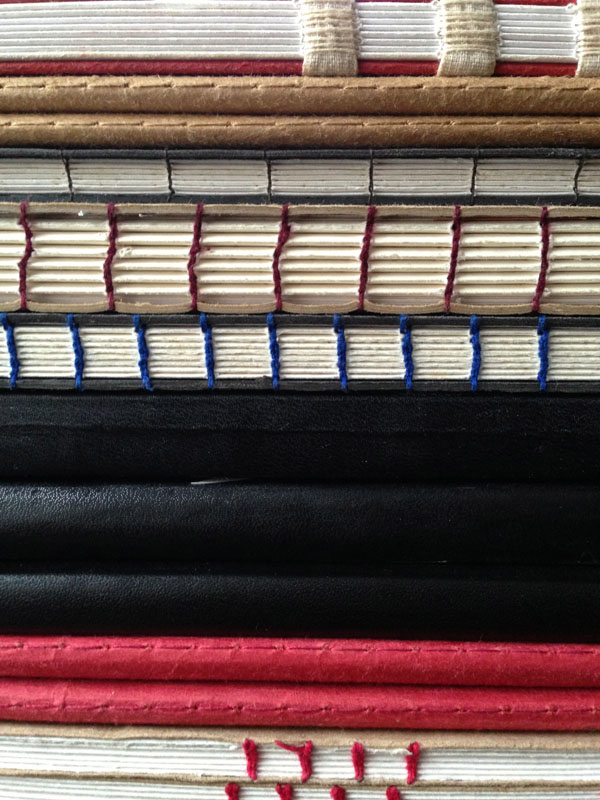 My stack of old sketchbooks